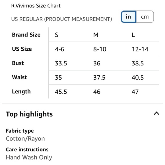 R. Vivimos Bohemian Peach Floral V-Neck Button Down Midi Summer Dress Sz S 4/6 - Picture 16 of 16